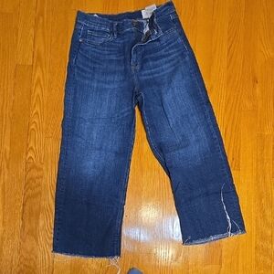 Wide Leg Denim Pants